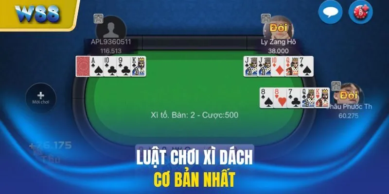 Luật chơi xì dách cơ bản nhất